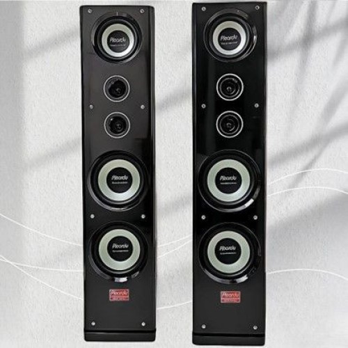 Piano black double speaker