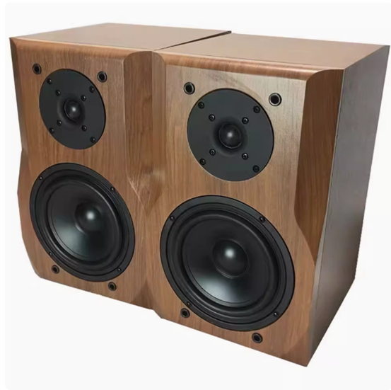 Original box hifi wooden passive speaker